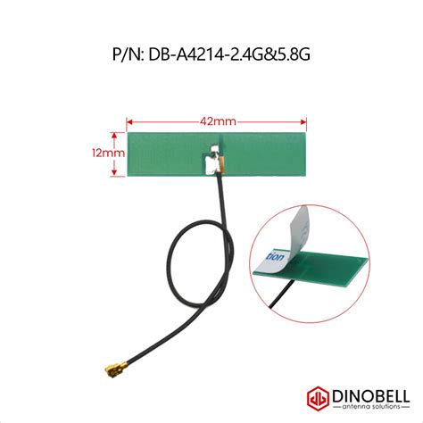 2.4GHz wifi antenna Internal flex PCB in laptop DB-A0107-2.4G