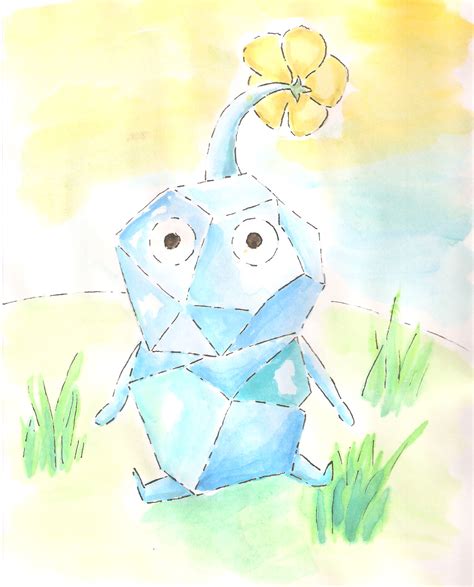 Ice Pikmin by WatercolourBoi on DeviantArt