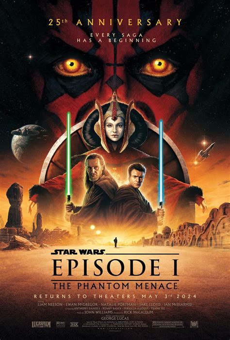 Star Wars: The Phantom Menace Returning To Cinemas For 25th Anniversary ...