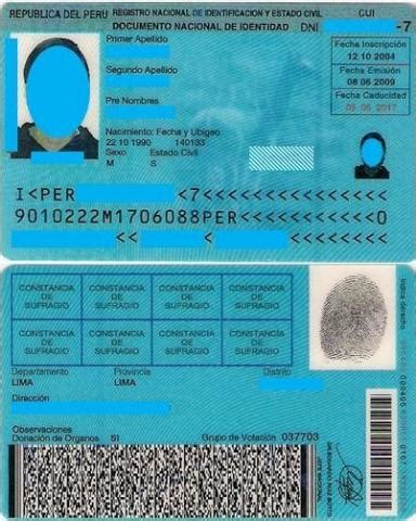 Peru | Identity-Cards.net