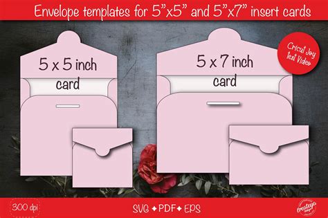 Envelope Template, Envelope Svg, DIY Graphic by Createya Design · Creative Fabrica