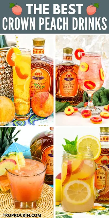 12 Crown Royal Peach Recipes | Trop Rockin