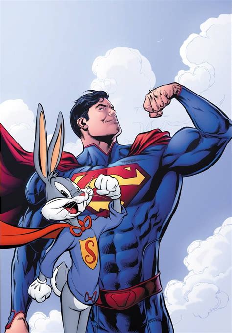 Action Comics #46 Looney Tunes variant cover by Neil Edwards and Warner Bros. * | Cartoon ...