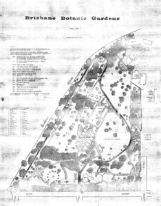 Gardens Point Study - Brisbane Botanic Gardens History & Map | QUT Digital Collections