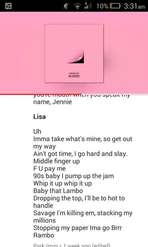 blackpink boombayah lyrics english Blackpink boombayah unofficial - ASYIQUE