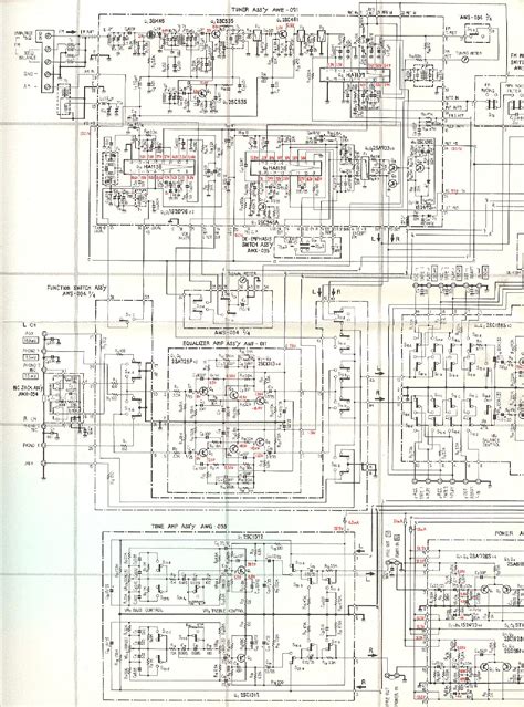 PIONEER SX-850-KCU AM-FM STEREO RECEIVER SCH Service Manual download, schematics, eeprom, repair ...