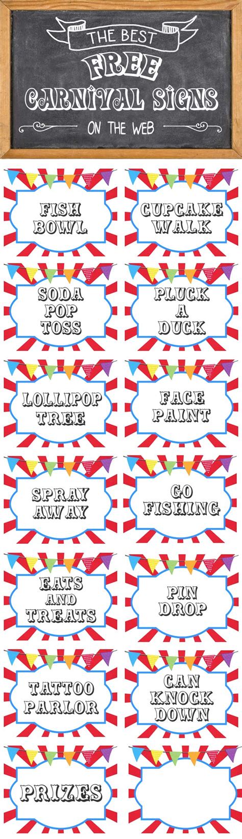 Free Printable Carnival Signs Free Printable - vrogue.co