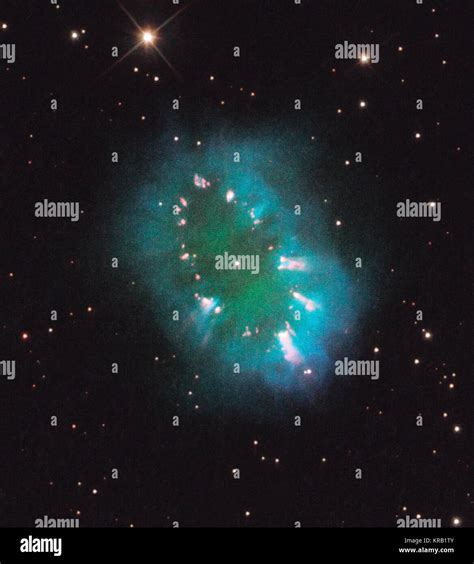 Necklace Nebula by Hubble Stock Photo - Alamy