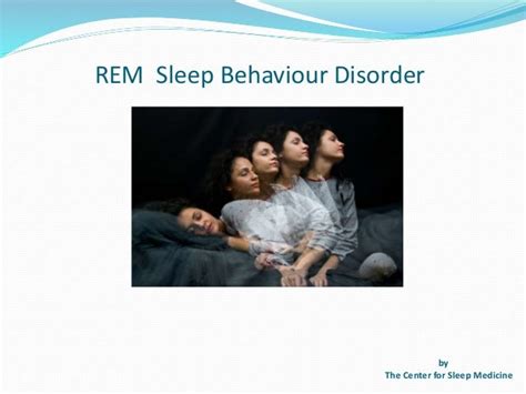 Rem sleep disorder treatment