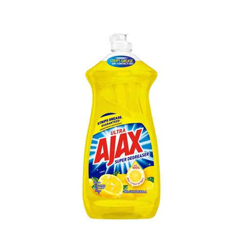 AJAX Super Degreaser Dish Soap | Lemon | 28 Oz. 828ml | Everyday eMall