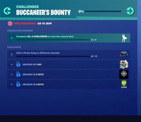 All Pirate Camp Locations for the First Fortnite Buccaneer's Bounty ...