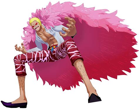 Doflamingo | Red art, Drawings, Character art