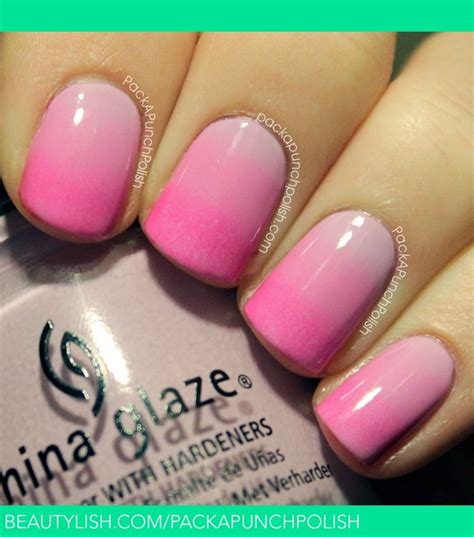 Pink Gradient Nails | Samantha S.'s (packapunchpolish) Photo | Beautylish