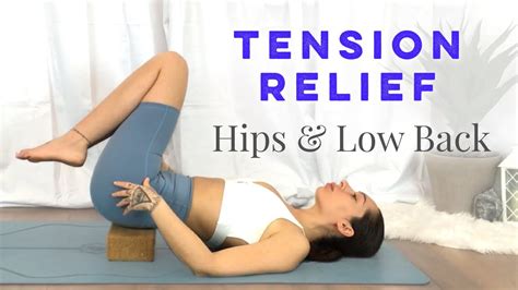 Lower Back Pain And Hip Tension Relief Using A Yoga Block - Yoga Interest