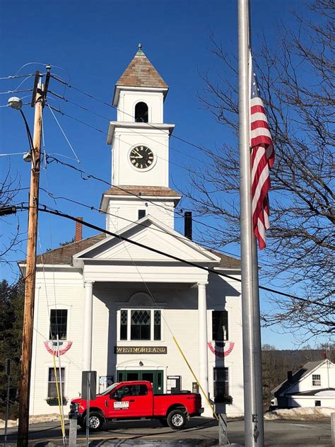 Town Hall. Westmoreland, New Hampshire. Paul Chandler February 2018 ...