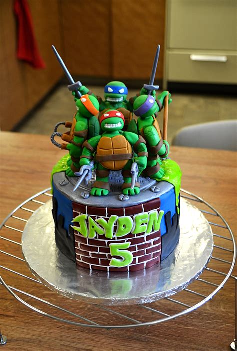 Teenage Mutant Ninja Turtles Birthday Cake Ideas ~ Teenage Mutant Ninja Turtles Birthday Party ...