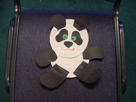 Paper Plate Panda - Zoo Atlanta