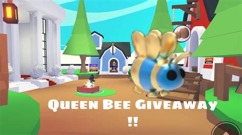 Roblox adopt me Queen Bee Giveaway! - YouTube