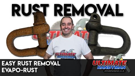 Easy rust removal | Evapo-Rust - YouTube