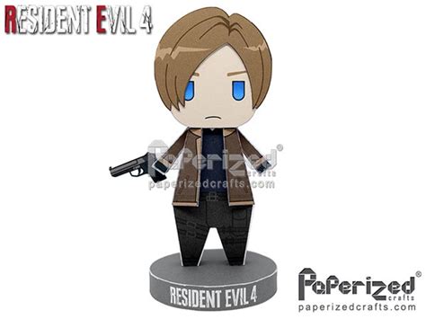 Resident Evil 4: Leon S. Kennedy Paperized | Paperized Crafts