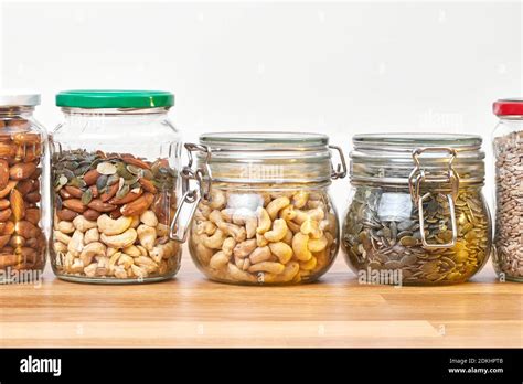 Mix of nuts and seeds Stock Photo - Alamy