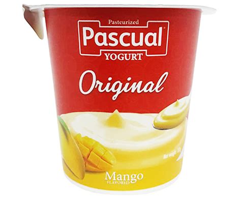 Pascual Pasteurized Yogurt Original Mango Flavored 100g