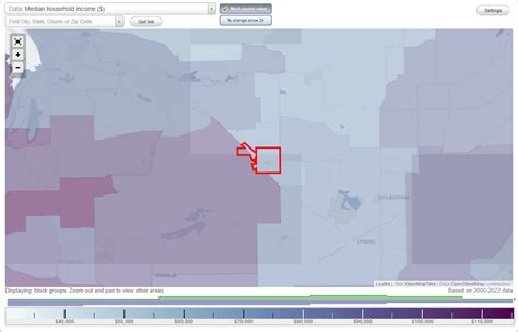 Rio, Wisconsin (WI) income map, earnings map, and wages data