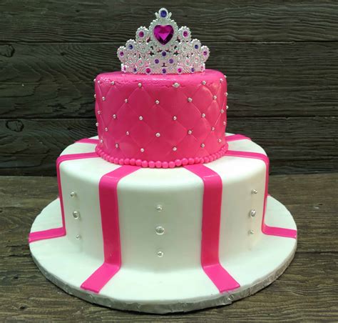 Princess 2 Tiered Princess Cake with Tiara - Greek Food Shop by Select Bakery