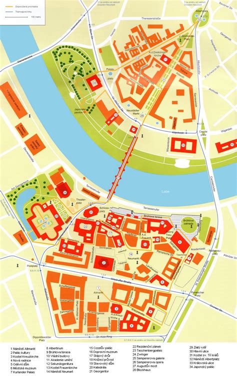 Dresden map - Dresden – guid and sights