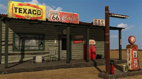 Vintage Gas Station Wallpapers - Top Free Vintage Gas Station Backgrounds - WallpaperAccess