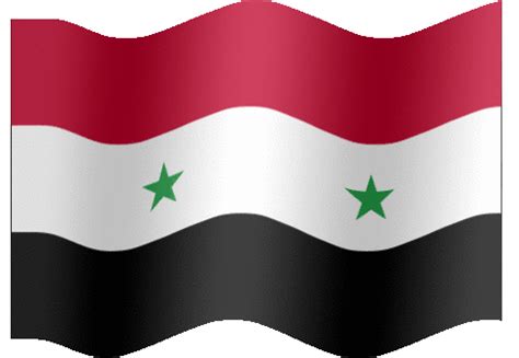 Syria Flag Wave Sticker - Syria Flag Wave Flag - Discover & Share GIFs