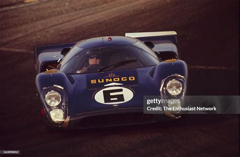 Daytona 24 Hour Race. Race winners Mark Donohue and Chuck Parsons of ...