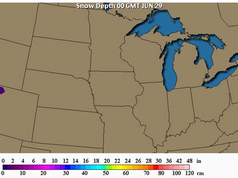 Minnesota Snow Depth Map | secretmuseum