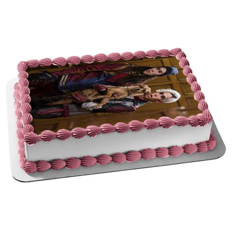 Disney Descendants 3 Carlos Jay Dude the Dog Edible Cake Topper Image – A Birthday Place