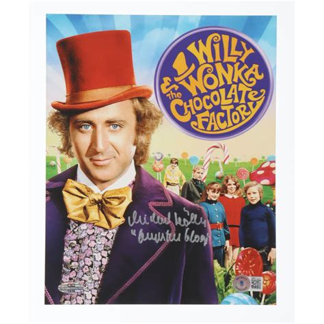 Michael Bollner Signed "Willy Wonka and The Chocolate Factory" 8x10 ...