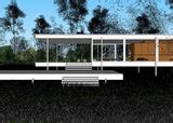 Sketchup 3D Architecture models- Farnsworth house by Ludwig Mies van d – CAD Design | Free CAD ...