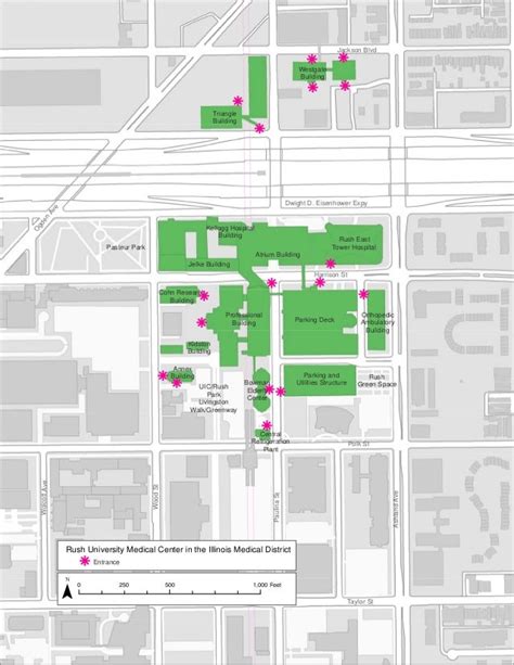 Eisenhower Medical Center Printable Campus Map