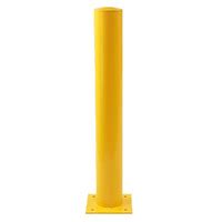 Powdercoated Yellow Safety Bollards (Concrete Fillable) | Verdex Equipment