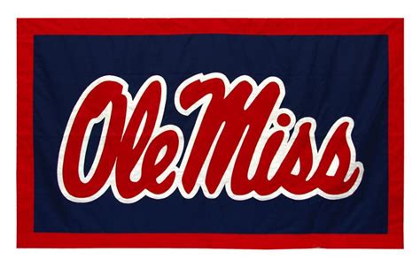 Applique Conference and Team Banners for Collegiate Athletics | Ole miss colors, Ole miss, Ole ...