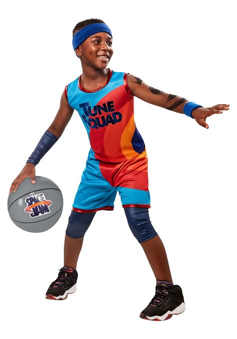 Child Space Jam 2 Lebron James Tune Squad Costume | Movie Costumes