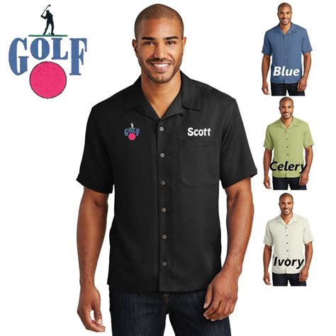 Personalized Mens Golf Shirt Golfers Logo Design Camp Shirt - Etsy ...