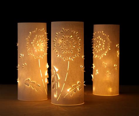 Make Paper Lanterns Inspired by Dandelions- A Piece Of Rainbow