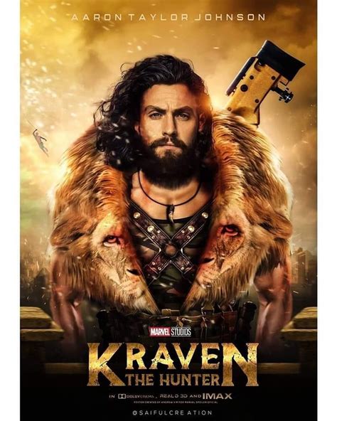 Kraven Movie Poster - Poster.rjuuc.edu.np