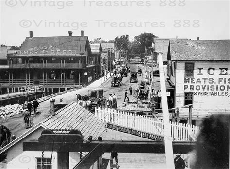 Downtown Greenport, NY in the Early 1900s - Etsy