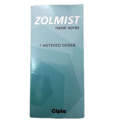 Zolmist -Zolmitriptan Nasal Spray at Rs 700/pack in New Delhi | ID: 2852307022648