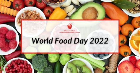 World Food Day 2022 - Ottawa Food Bank