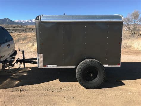 5x8 Cargo Trailer Camper Conversion