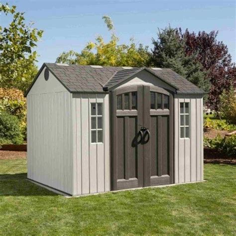 Lifetime Plastic Apex Shed 10X8 | Garden Street