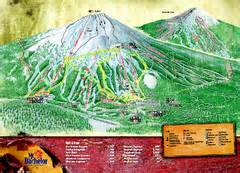 Mt Bachelor Ski Trail map • mappery