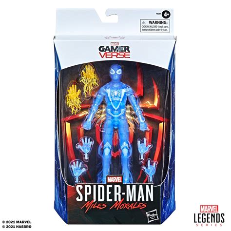 Hasbro: Marvel Legends Spider-Man Miles Morales Marvel Gamerverse ...